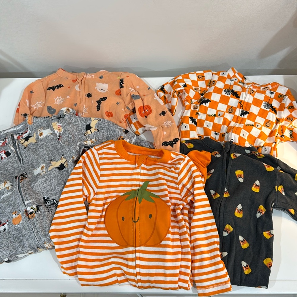 Halloween Old Navy Footed Sleepers